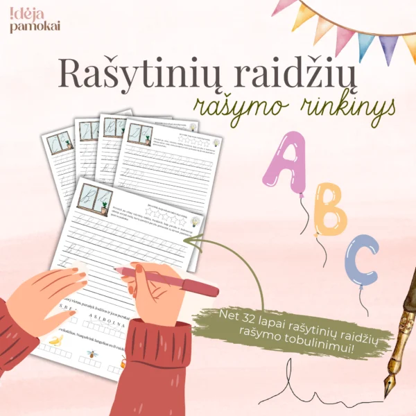 Dailyraščio mokymui(si)