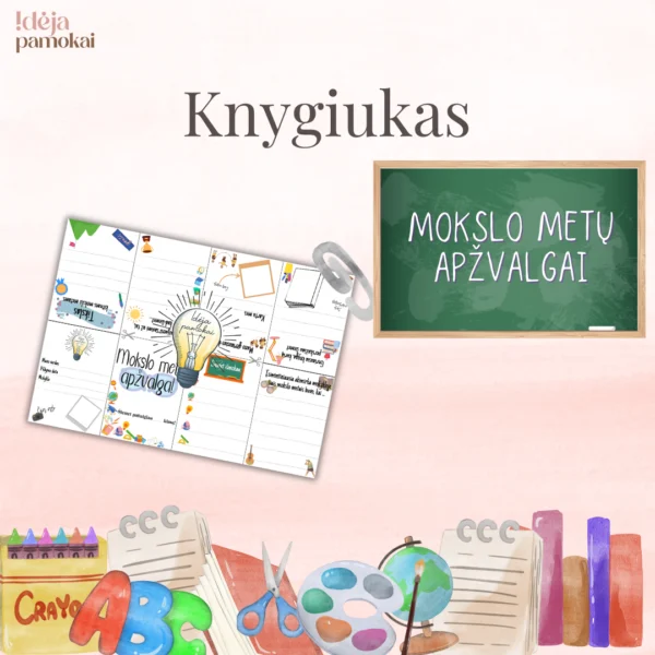 Knygiukas mokslo metų pabaigai