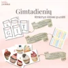 Gimtadieniai - rinkinys klasei puošti