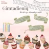 Gimtadieniai - rinkinys klasei puošti