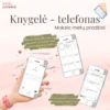Knygelė-telefonas mokslo metų pradžiai
