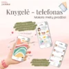 Knygelė-telefonas mokslo metų pradžiai