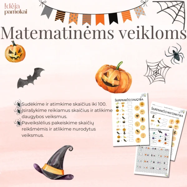 Šiurpnakčio užduotėlės