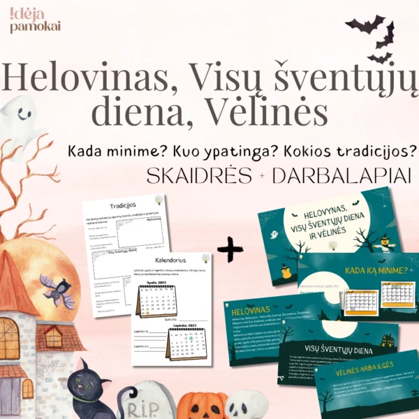 Helovinas, Visų šventųjų diena, Vėlinės