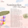 Nominacijos ir diplomas 🎈