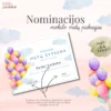 Nominacijos ir diplomas 🎈