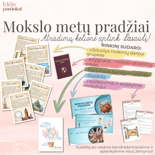 Atradimų kelionė - mokslo metų pradžiai