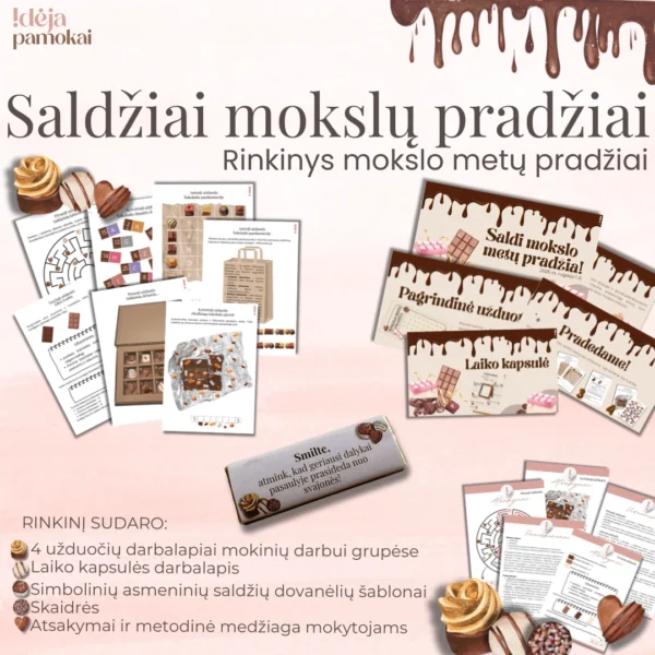 Saldžiai mokslo metų pradžiai!