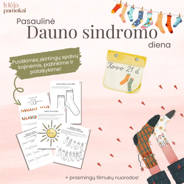 Dauno sindromo dienai