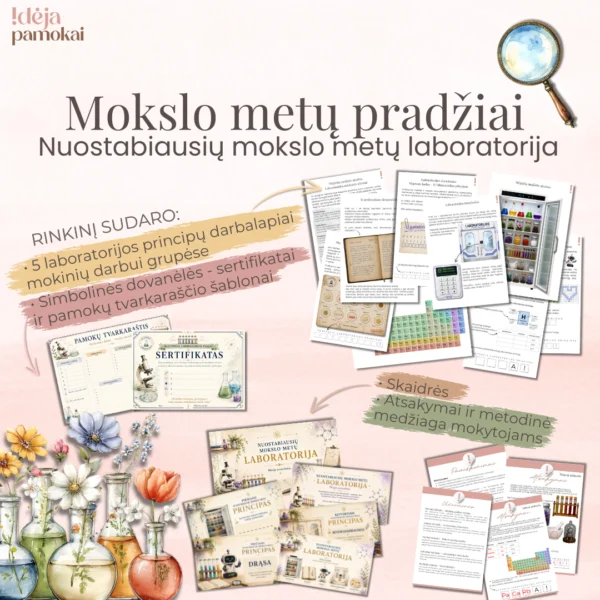 Nuostabiausių mokslo metų laboratorija